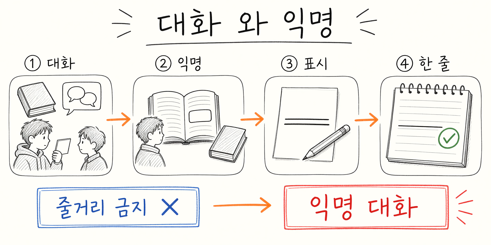 대화와 익명